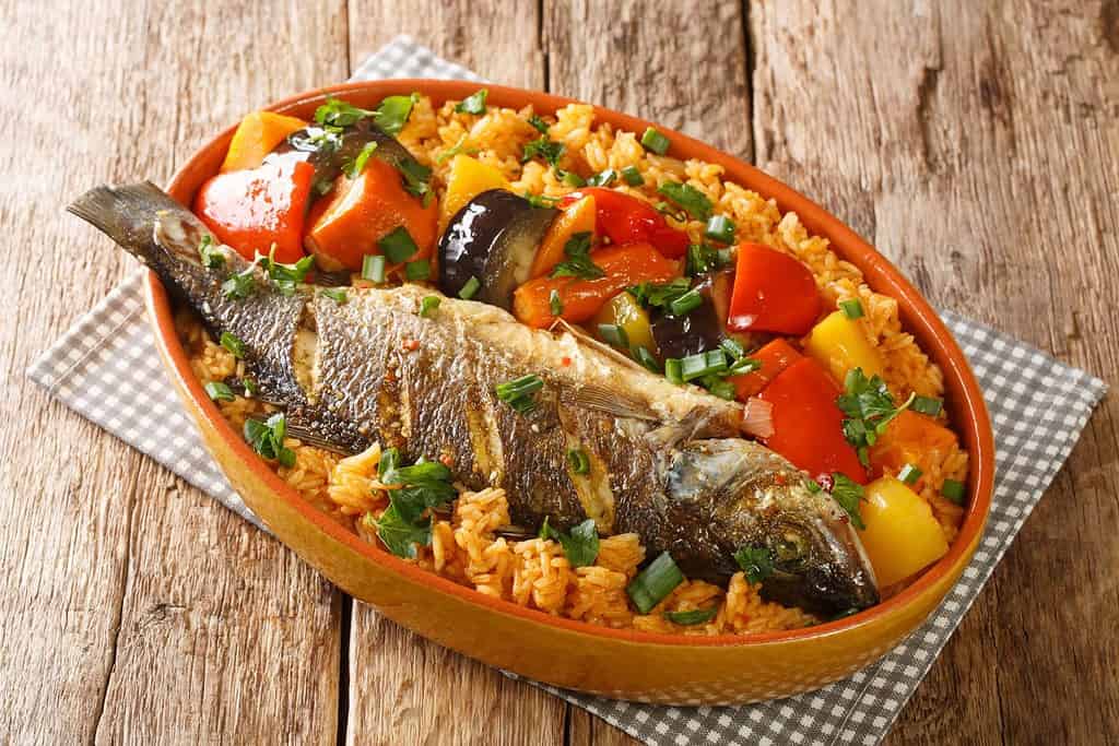 Thieboudienne Food Food from Mauritania Thieboudienne