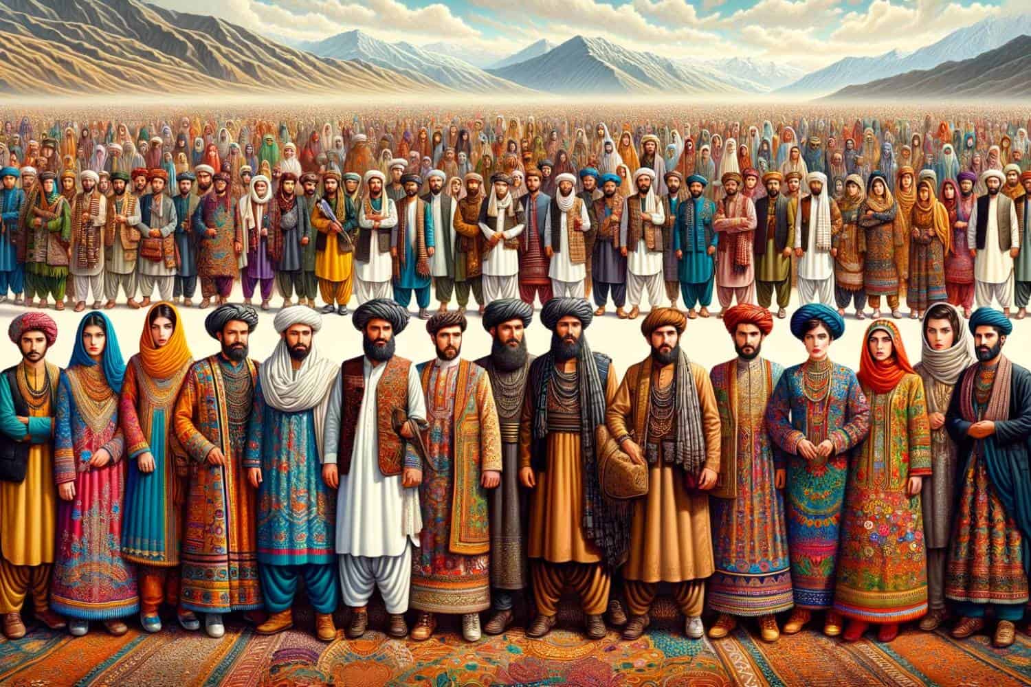 Afghanistan Traditional Attire Afghanistan Traditional Attire