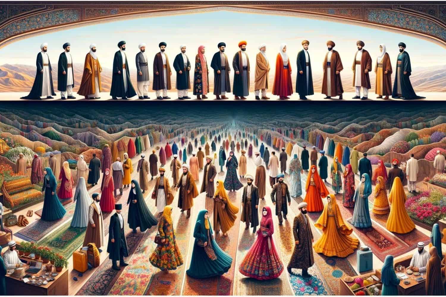 Iran Traditional Attire Iran Traditional Attire