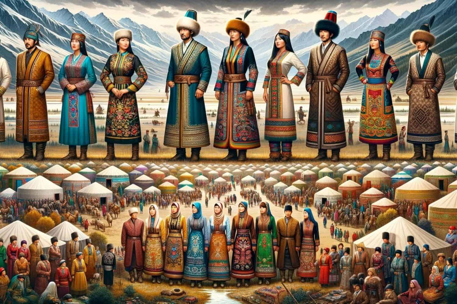 Kyrgyzstan Traditional Attire Kyrgyzstan Traditional Attire