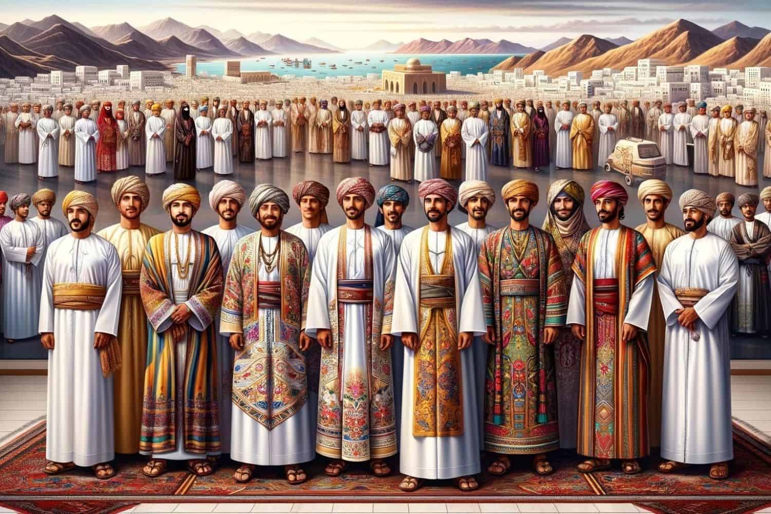 Oman Traditional Attire Oman Traditional Attire