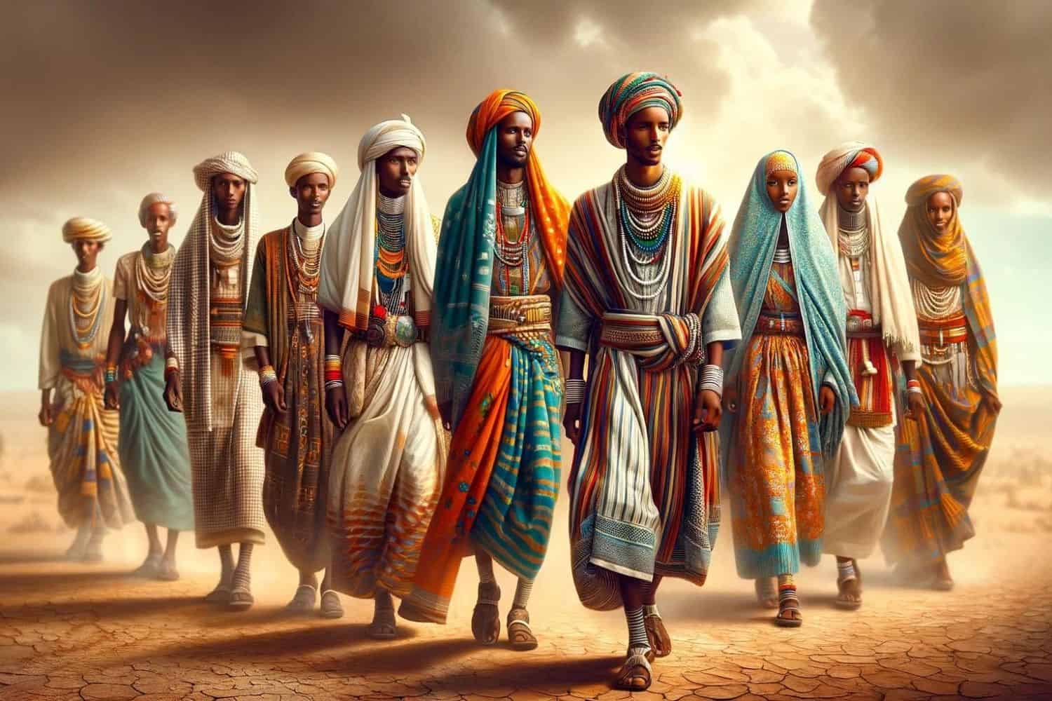Somalia Traditional Attire Culture Somalia Traditional Attire
