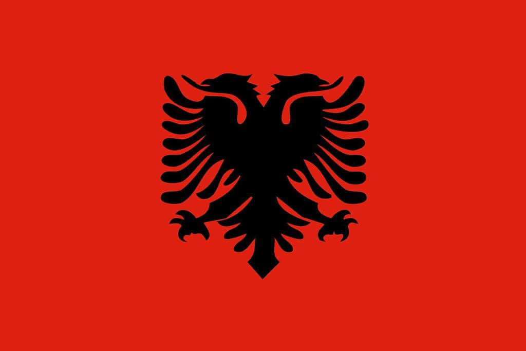 Albanian flag Flags Albanian flag