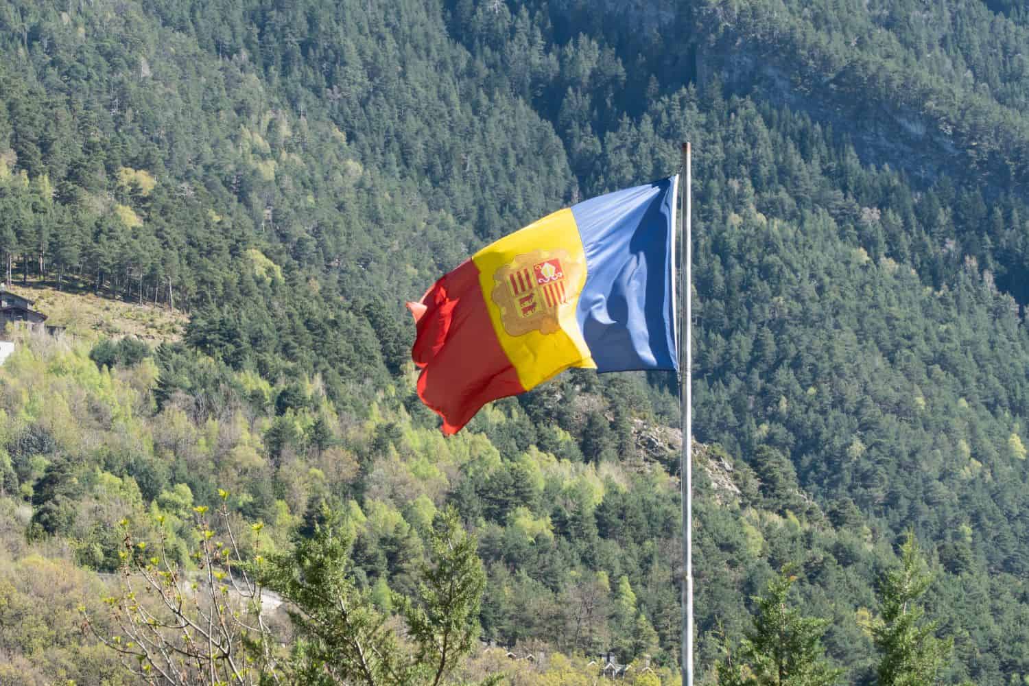 Andorra flag Flags Andorra flag
