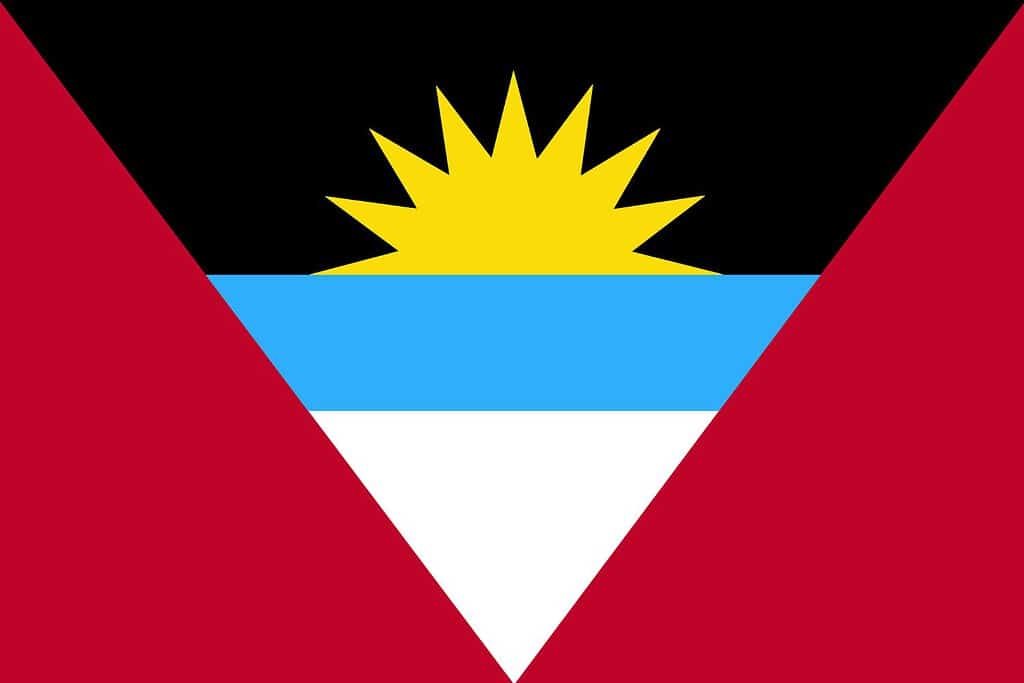 Antigua and Barbuda flag 2 Flags Antigua and Barbuda flag