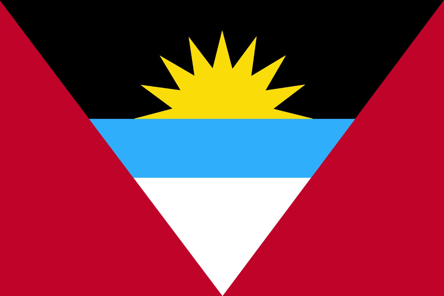 Antigua and Barbuda flag 2 Flags Antigua and Barbuda flag