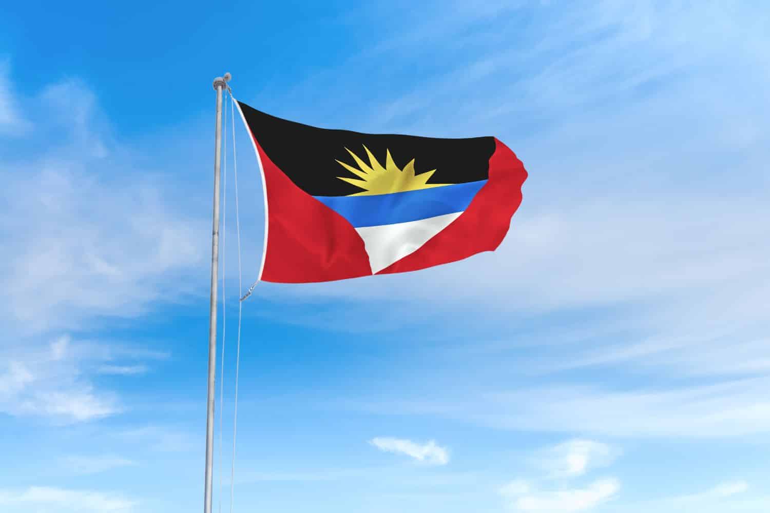 Antigua and Barbuda flag Flags Antigua and Barbuda flag