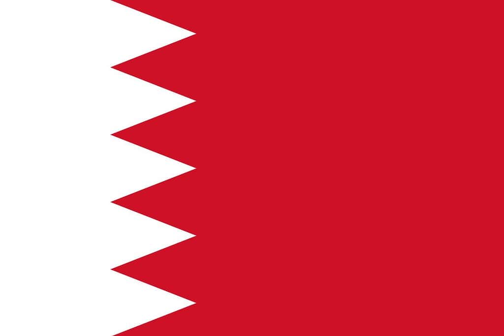 Bahrain Flag Flags Bahrain Flag