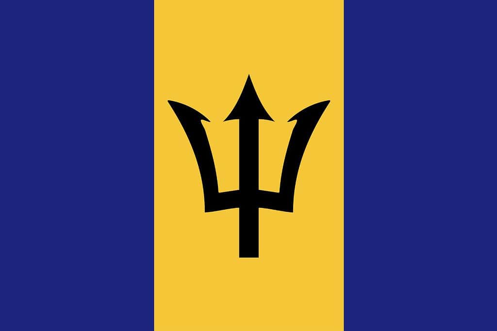 Barbados Flag Flags Barbados Flag