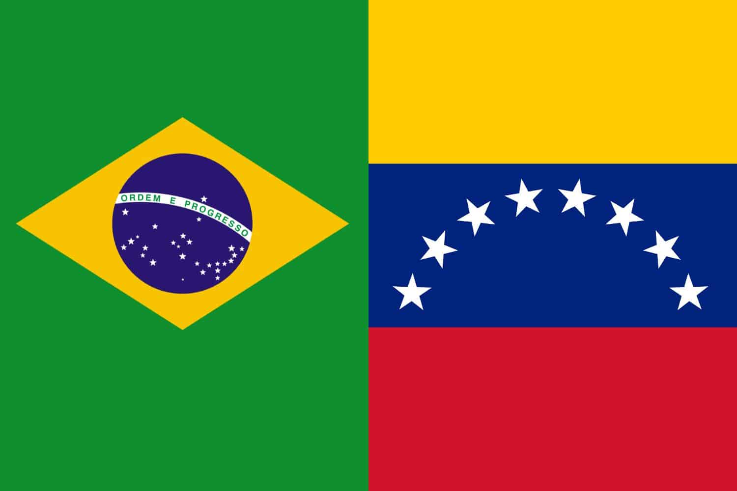 Brazilian Flag vs Venezuelan Flag Flags Brazilian Flag vs Venezuelan Flag