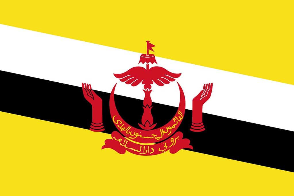 Brunei Flag Flags Brunei Flag
