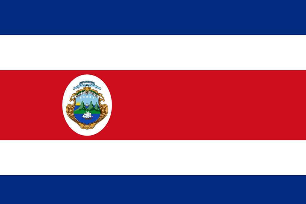 Costa Rica Flag Flags Costa Rica Flag