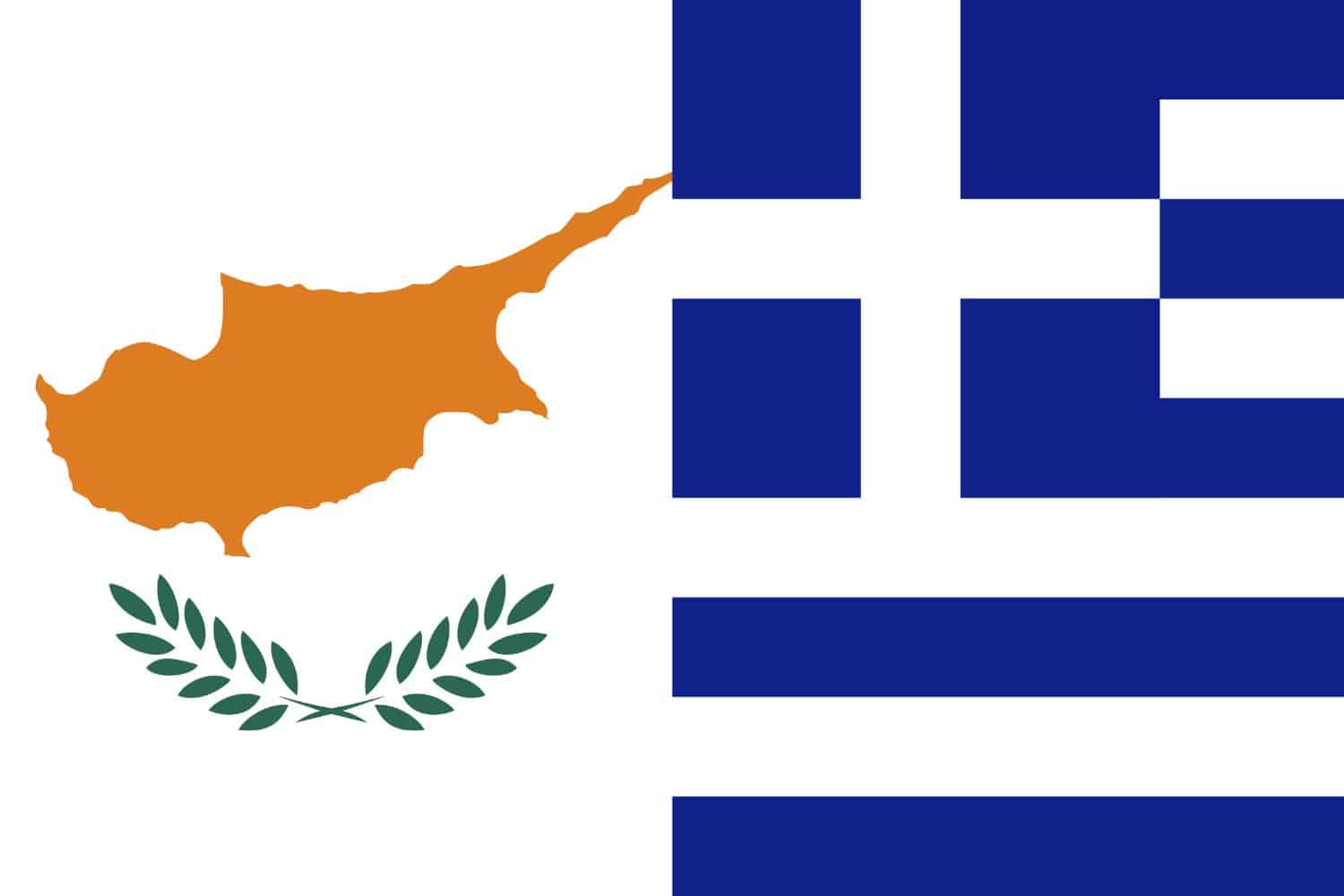 Cypriot Flag vs Greek Flag Flags Cypriot Flag vs Greek Flag
