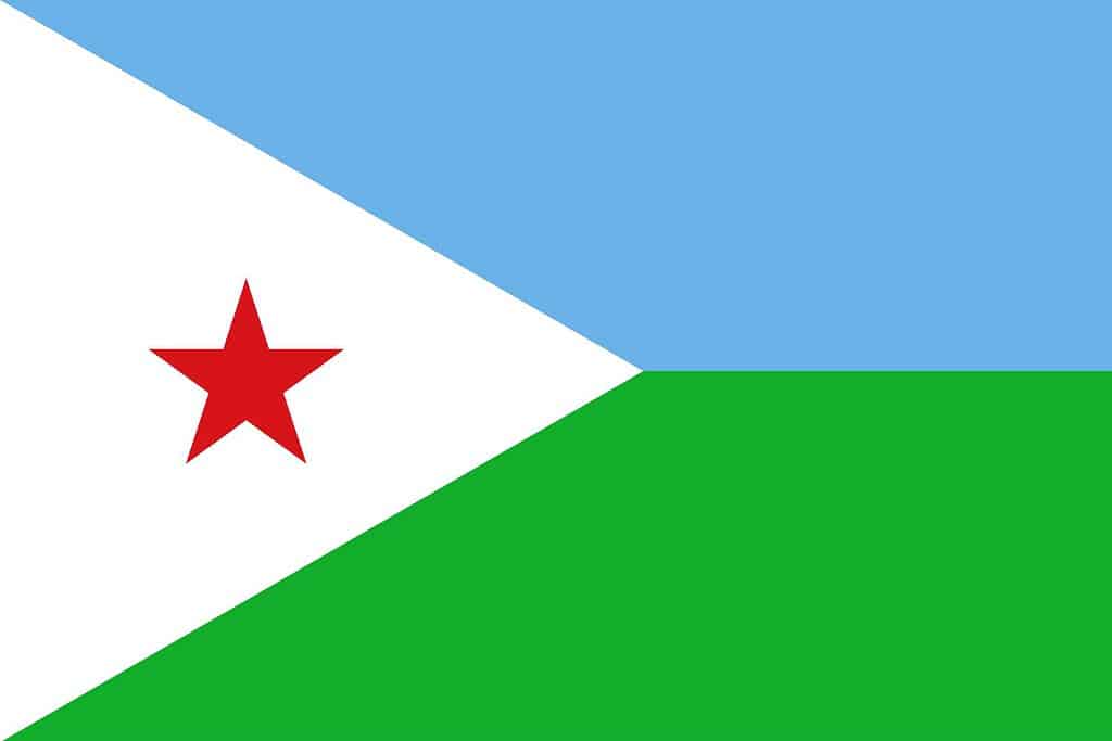 Djibouti Flag Flags Djibouti Flag