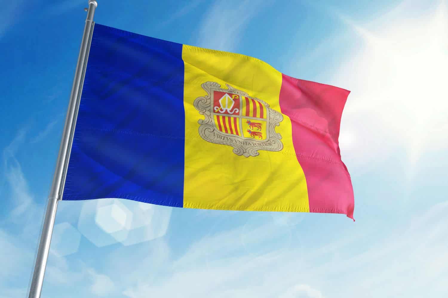 Flag of Andorra Flags Flag of Andorra