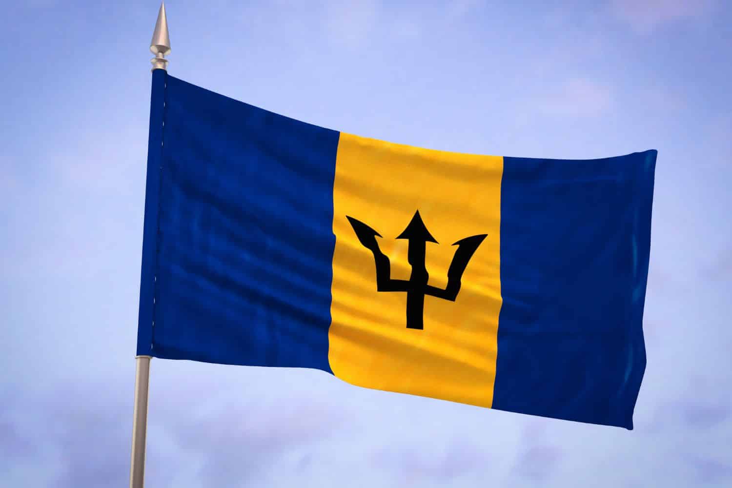 Flag of Barbados Flags Flag of Barbados