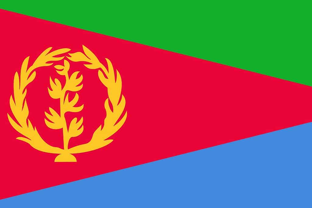 Eritrean Flag Flags Eritrean Flag