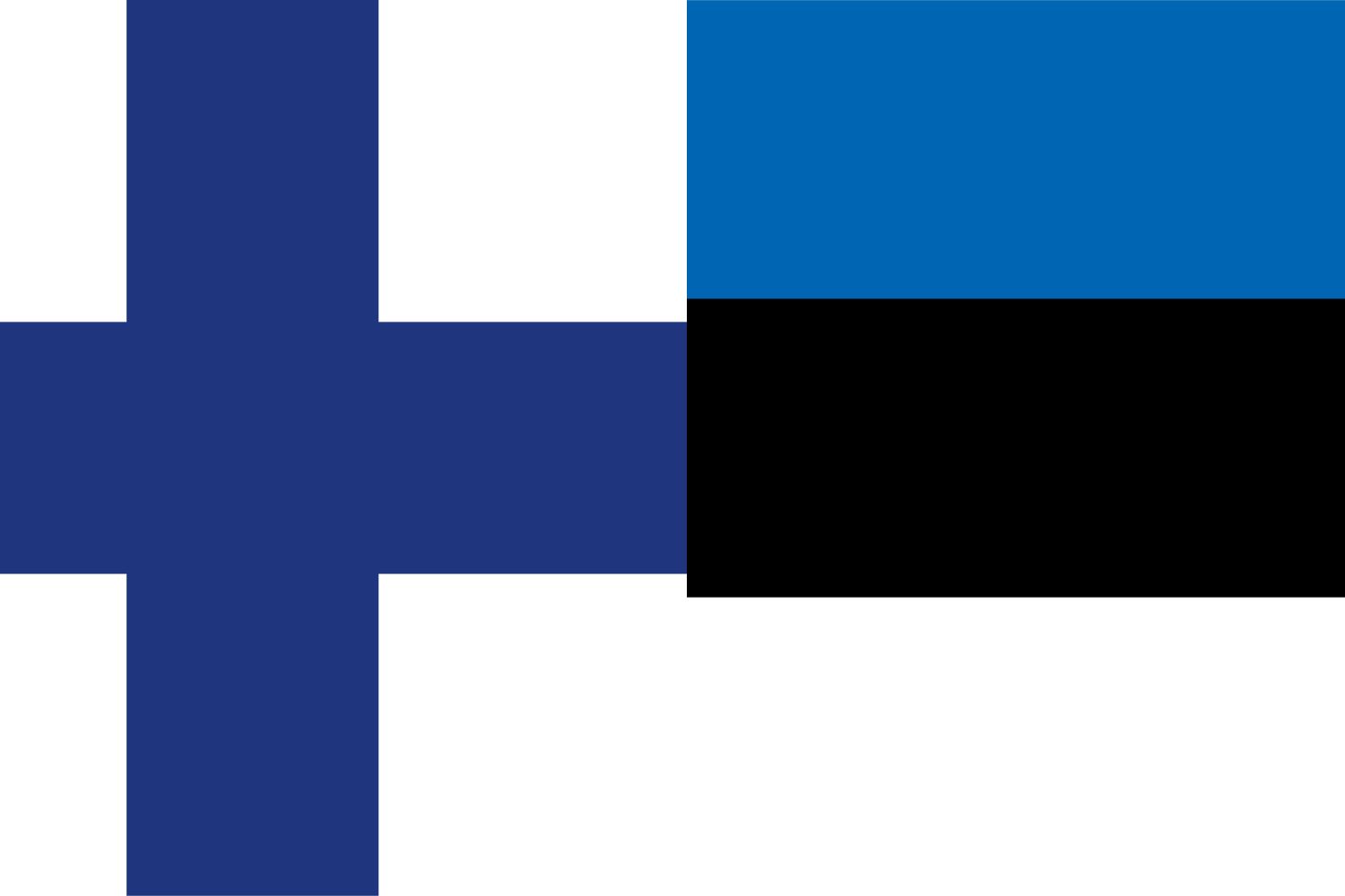 Finnish Flag vs Estonian Flag Flags Finnish Flag vs Estonian Flag