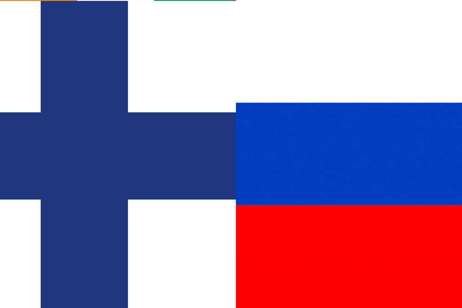 Finnish Flag vs Russian Flag Flags Finnish Flag vs Russian Flag