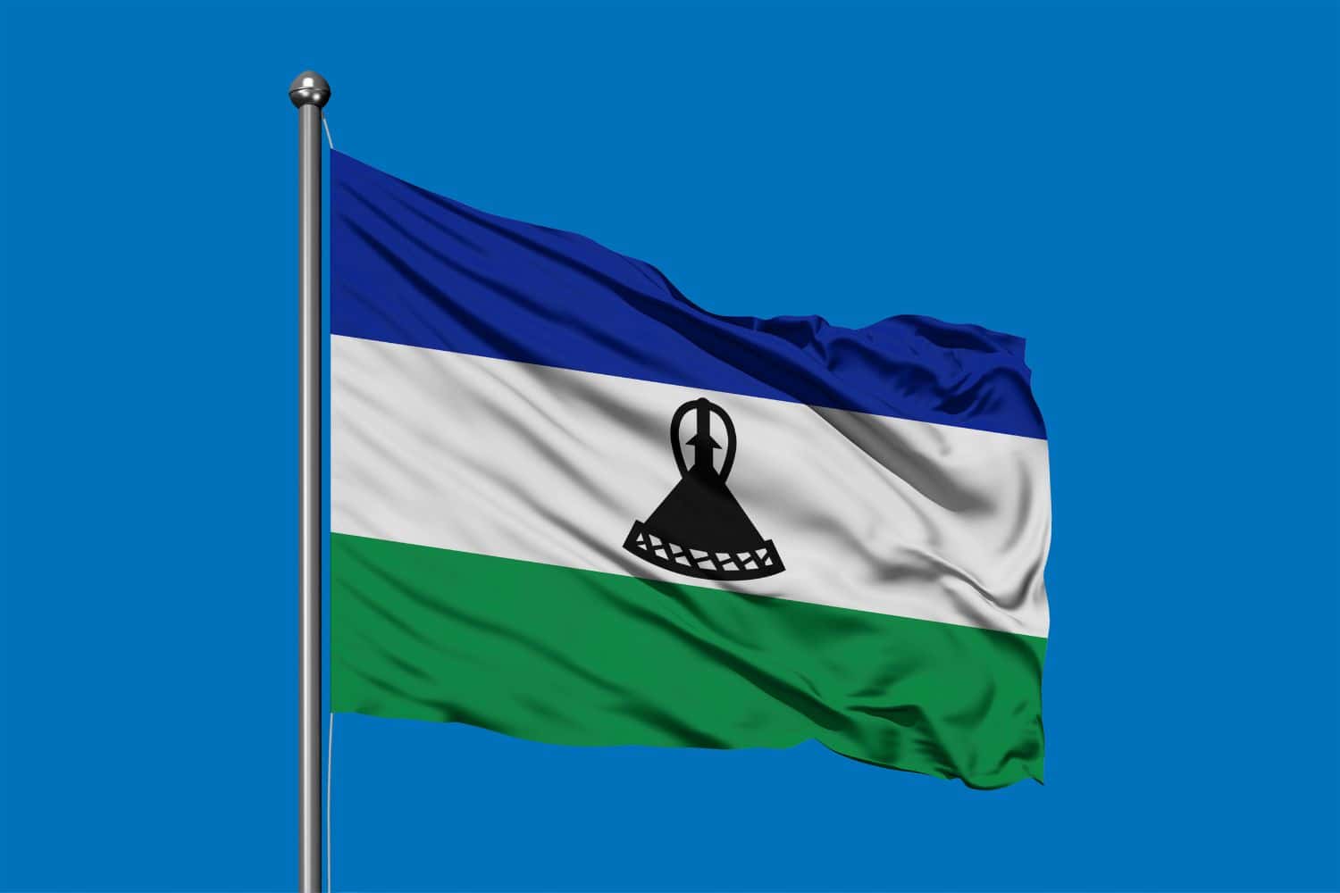 Flag of Lesotho Flags Flag of Lesotho