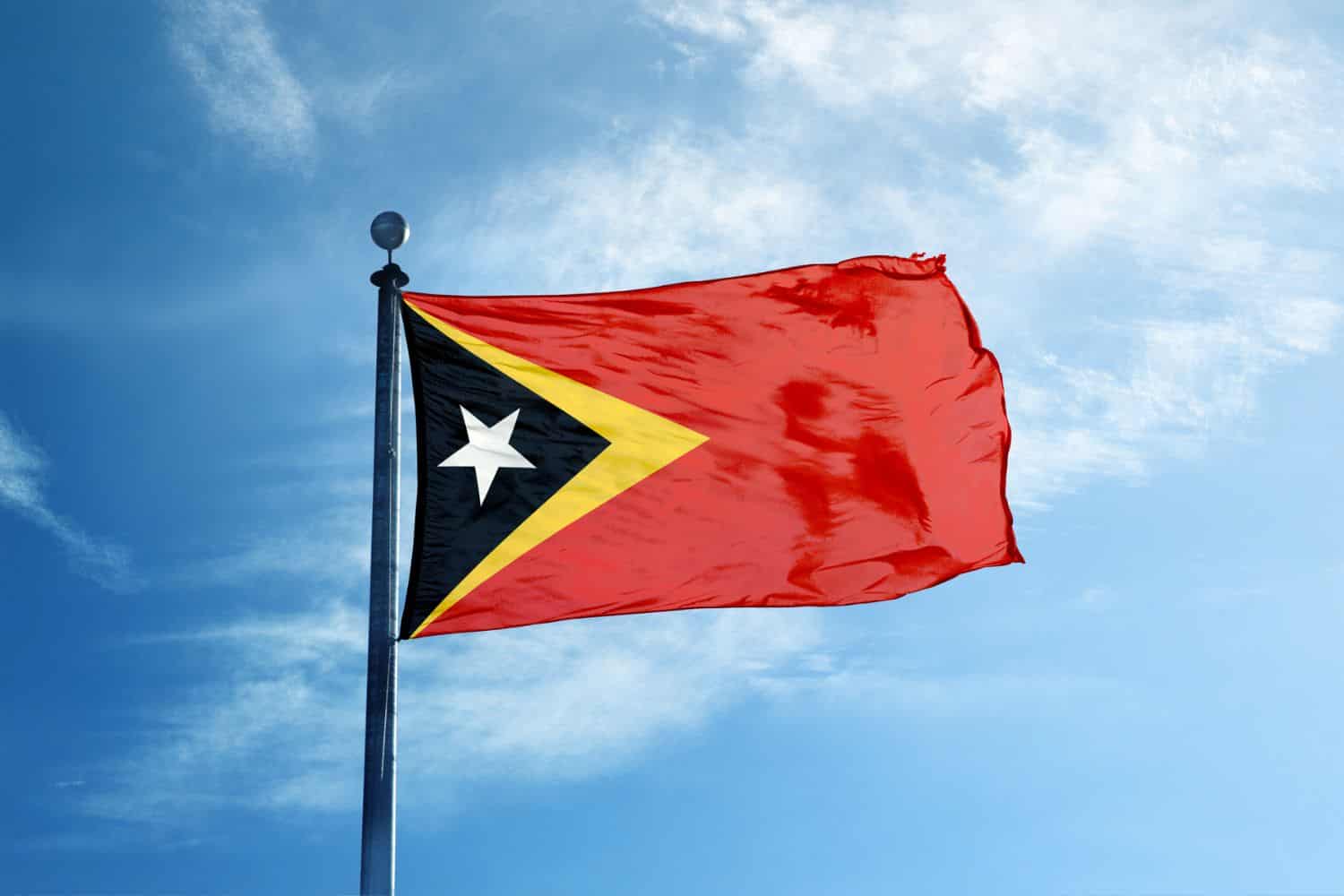 Flag of Timor Leste Flags Flag of Timor-Leste