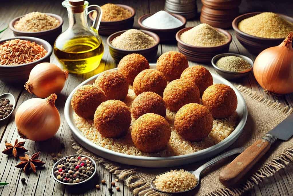 Fried Kibbeh Balls Syria, Recipes Fried Kibbeh Balls