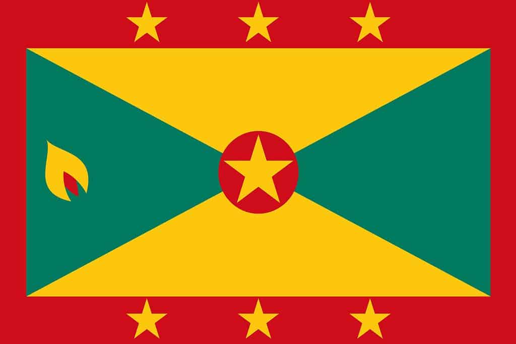 Grenada Flag Flags Grenada Flag