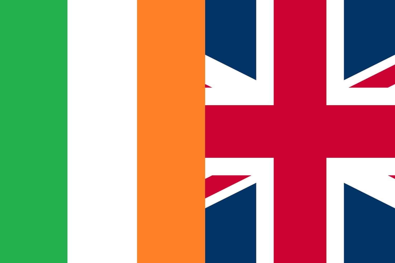 Irish Flag vs British Flag Flags Irish Flag vs British Flag