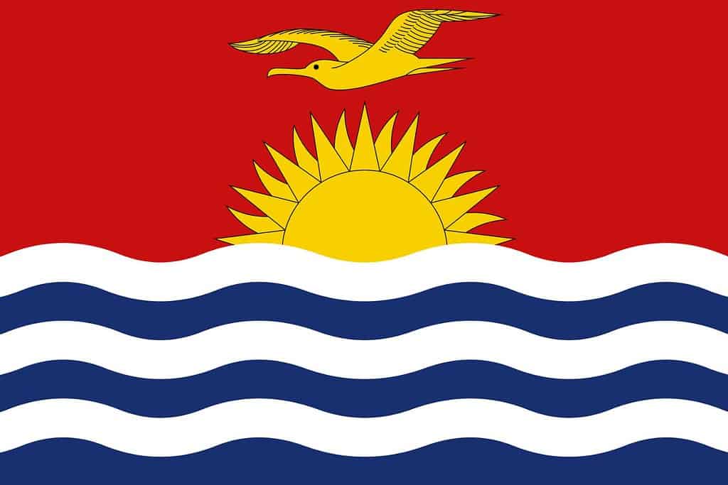 Kiribati Flag Flags Kiribati Flag