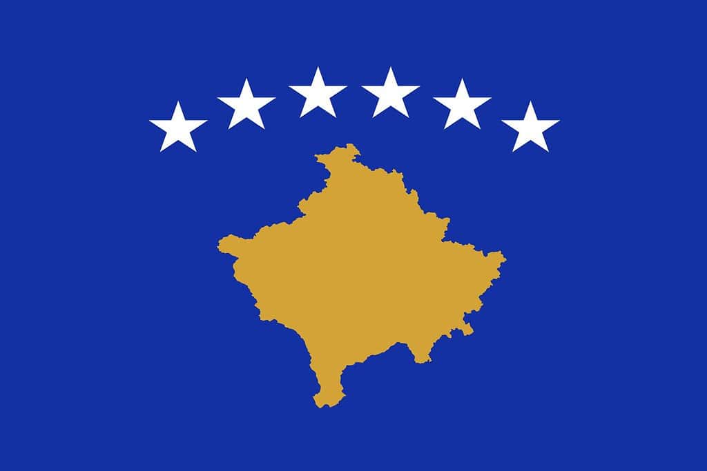 Kosovo Flag Flags Kosovo Flag