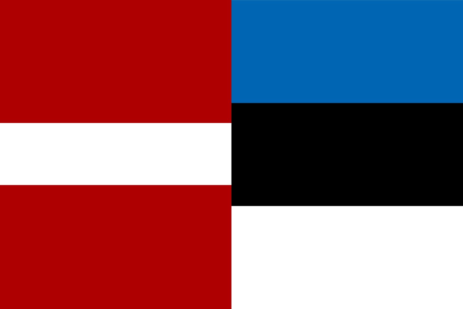 Latvian Flag vs Estonian Flag Flags Latvian Flag vs Estonian Flag