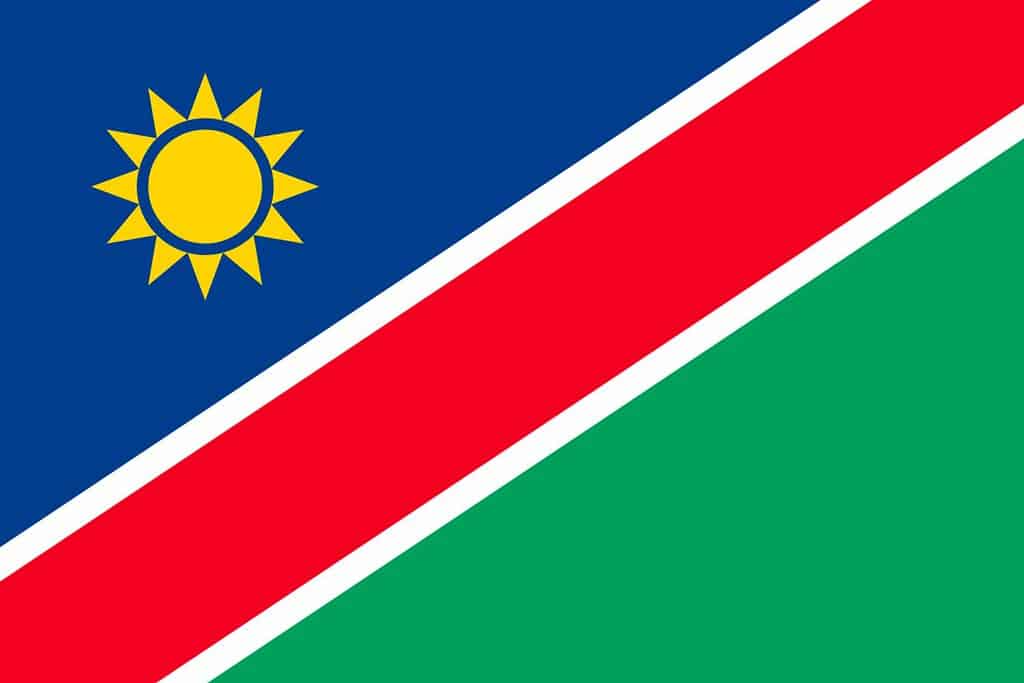 Namibia Flag Flags Namibia Flag