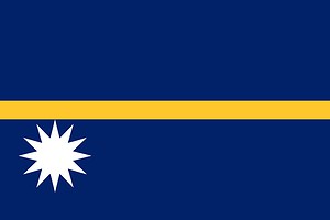 Nauru Flag