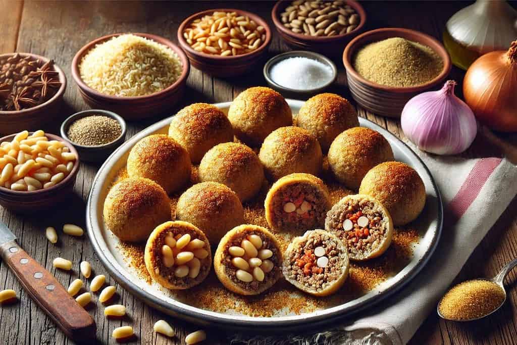 Stuffed Kibbeh Syria, Recipes Stuffed Kibbeh