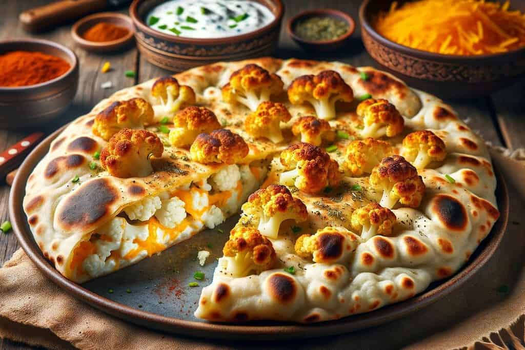 Cauliflower and Cheese Afghan Bolani Afghanistan, Recipes Cauliflower and Cheese Afghan Bolani