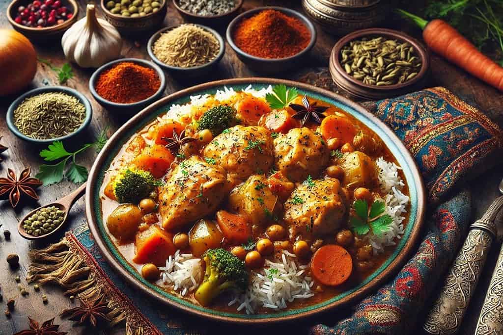 Chicken Afghan Mastava Afghanistan, Recipes Chicken Afghan Mastava