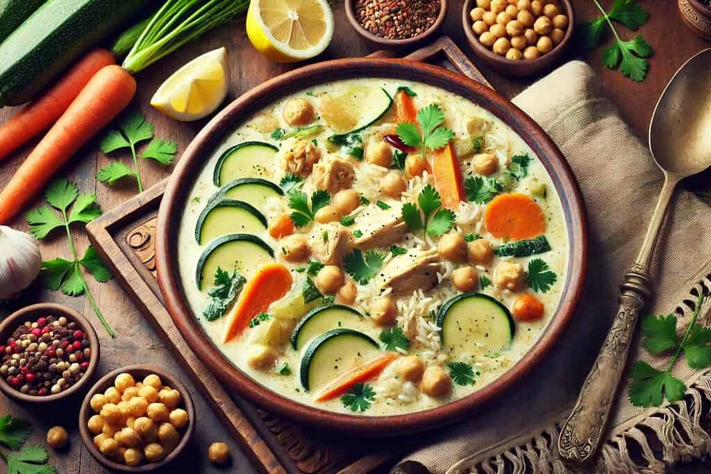 Chorba Beida White Chorba Algeria, Recipes Chorba Beïda (White Chorba)
