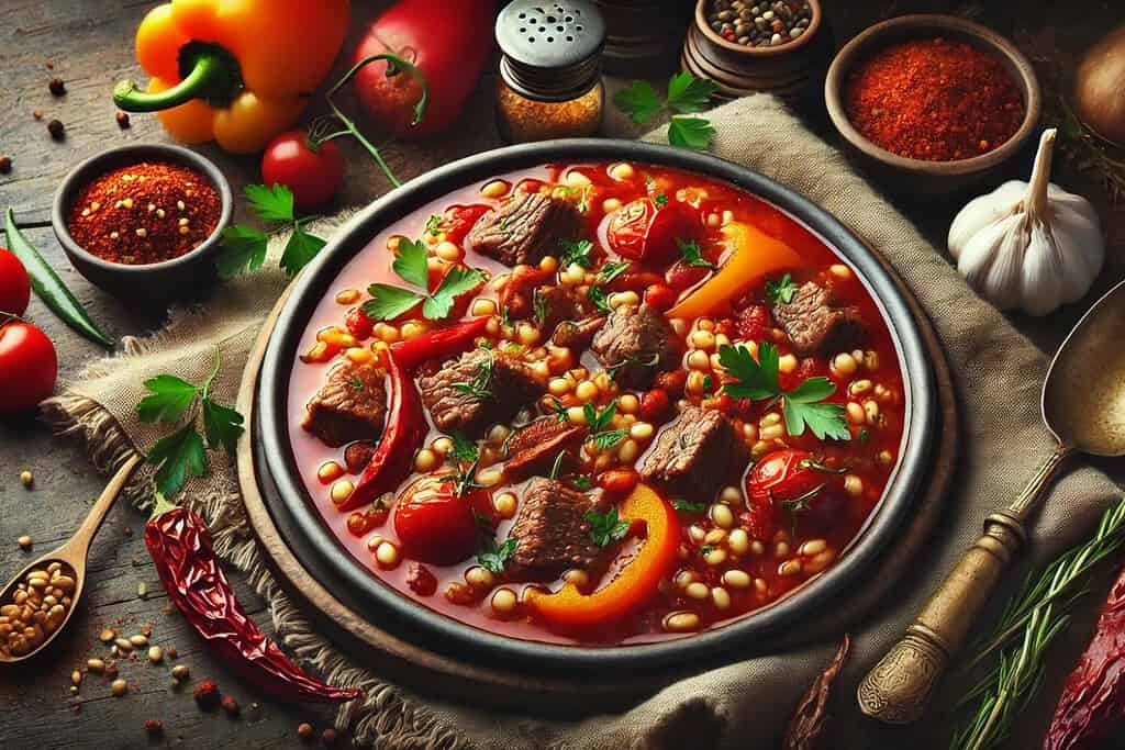 Chorba Hamra Red Chorba Algeria, Recipes Chorba Hamra (Red Chorba)