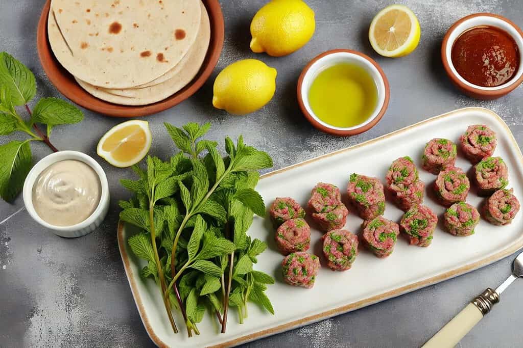 Kebab Nayyeh Syria, Recipes Kebab Nayyeh