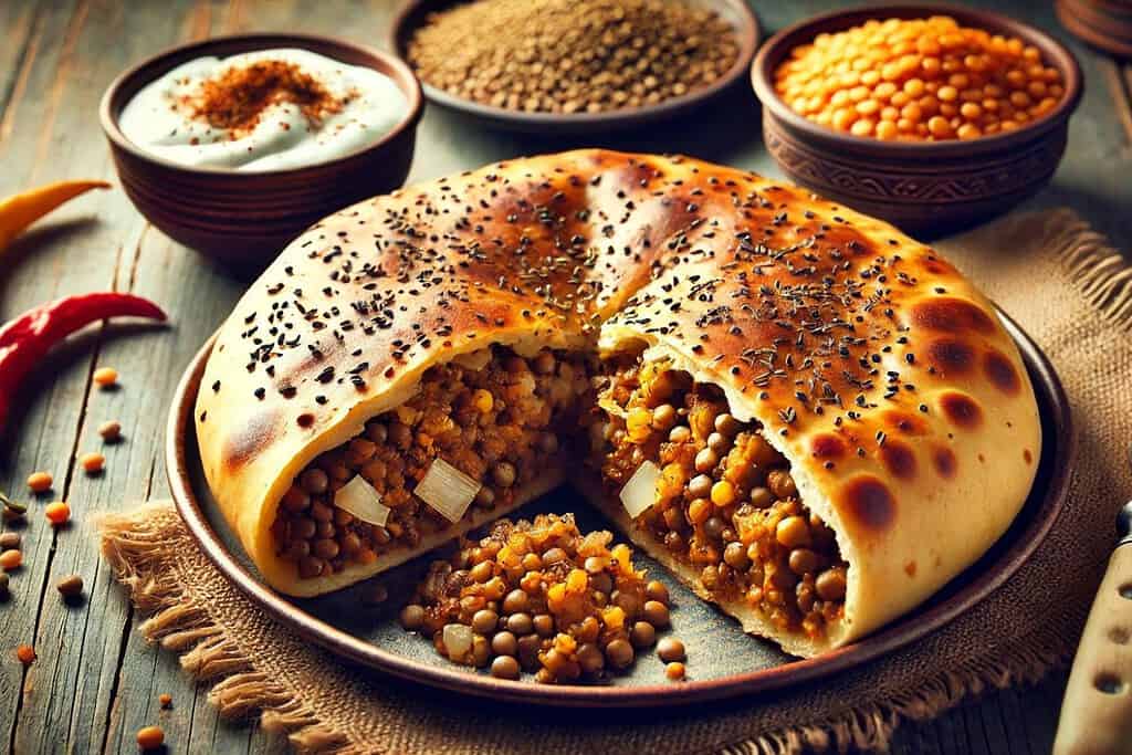 Lentil Afghan Bolani Afghanistan, Recipes Lentil Afghan Bolani