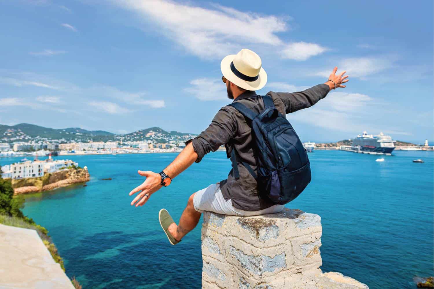 Travelling with a backpack