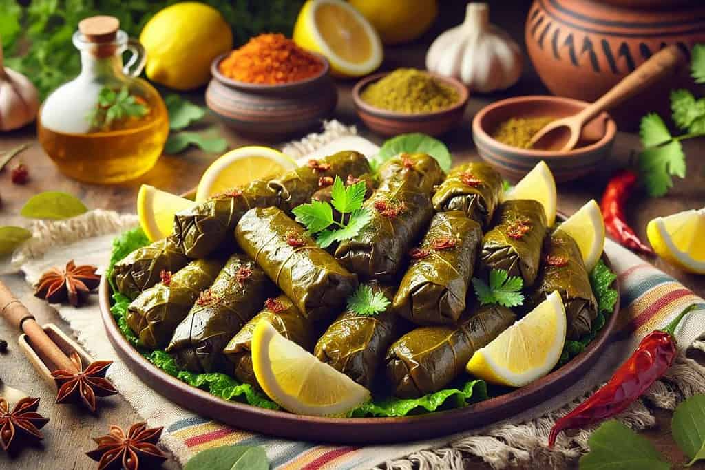 Vegetarian Syrian Yalanji Syria, Recipes Vegetarian Syrian Yalanji