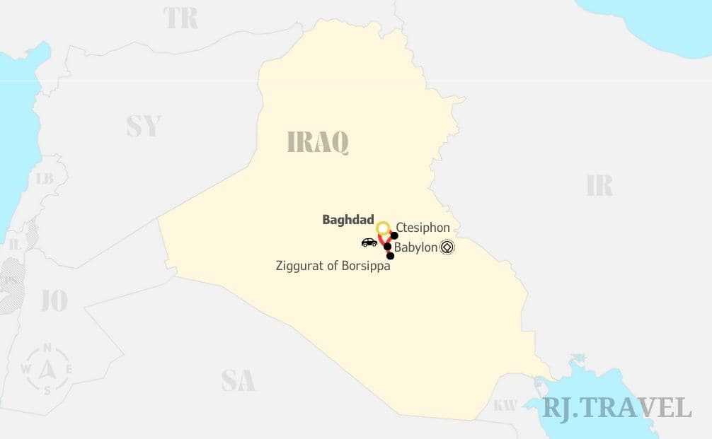 4 Day Tour Afternoon Iraq Option 1 4-Day Tour Afternoon Iraq - Option 1