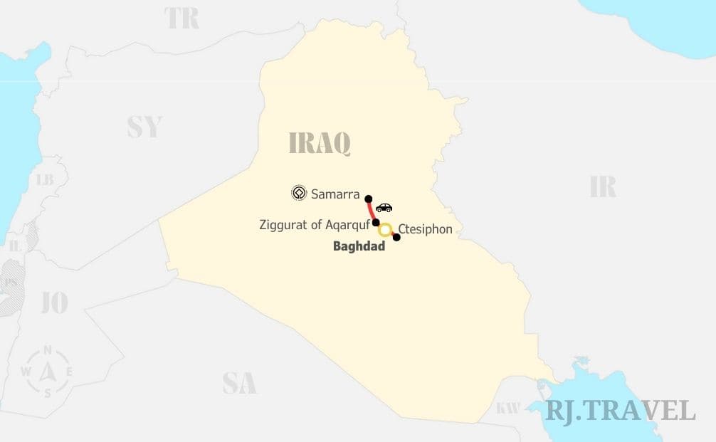 4 Day Tour Afternoon Iraq Option 4 4-Day Tour Afternoon Iraq - Option 4