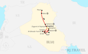 7 Day Tour Afternoon Iraq Option 1 7-Day Tour Afternoon Iraq - Option 1