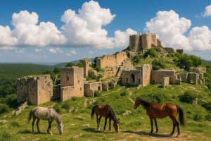 Salah Ed Din Castle Syria 8-Day Syria Trip » Damascus + Aleppo + Hama + Palmyra Salah Ed Din Castle Syria